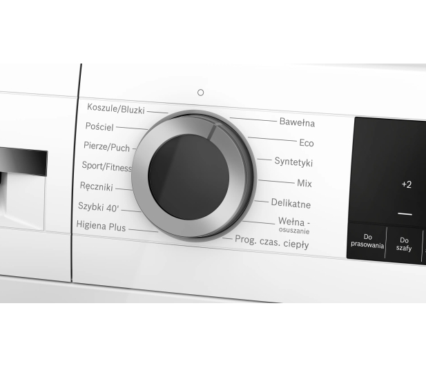 ZESTAW Bosch Suszarka WQG243DKPL+Pralka WGG242ZKPL+Łącznik WTZ2741 - 1551487 - zdjęcie 11